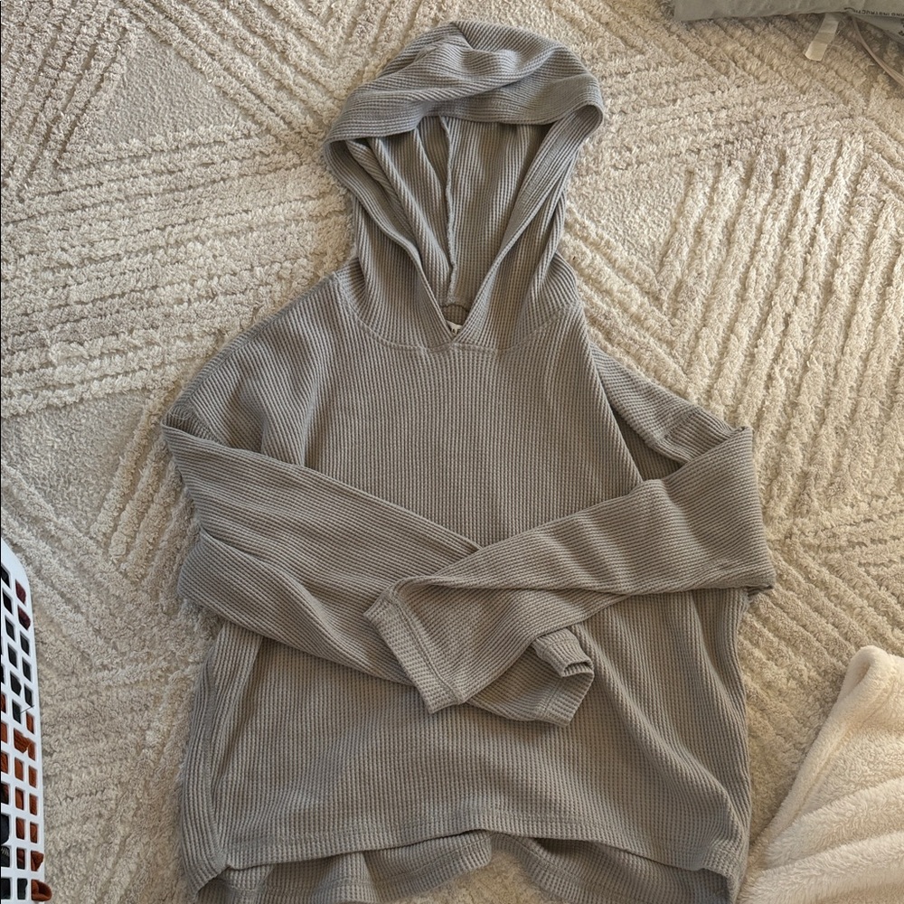 Abercrombie waffle Women's Sweater small